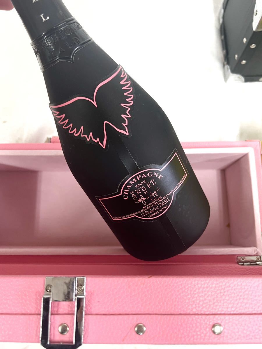 ANGEL エンジェル シャンパン ケース 箱のみ 空き瓶のみ ピンク 