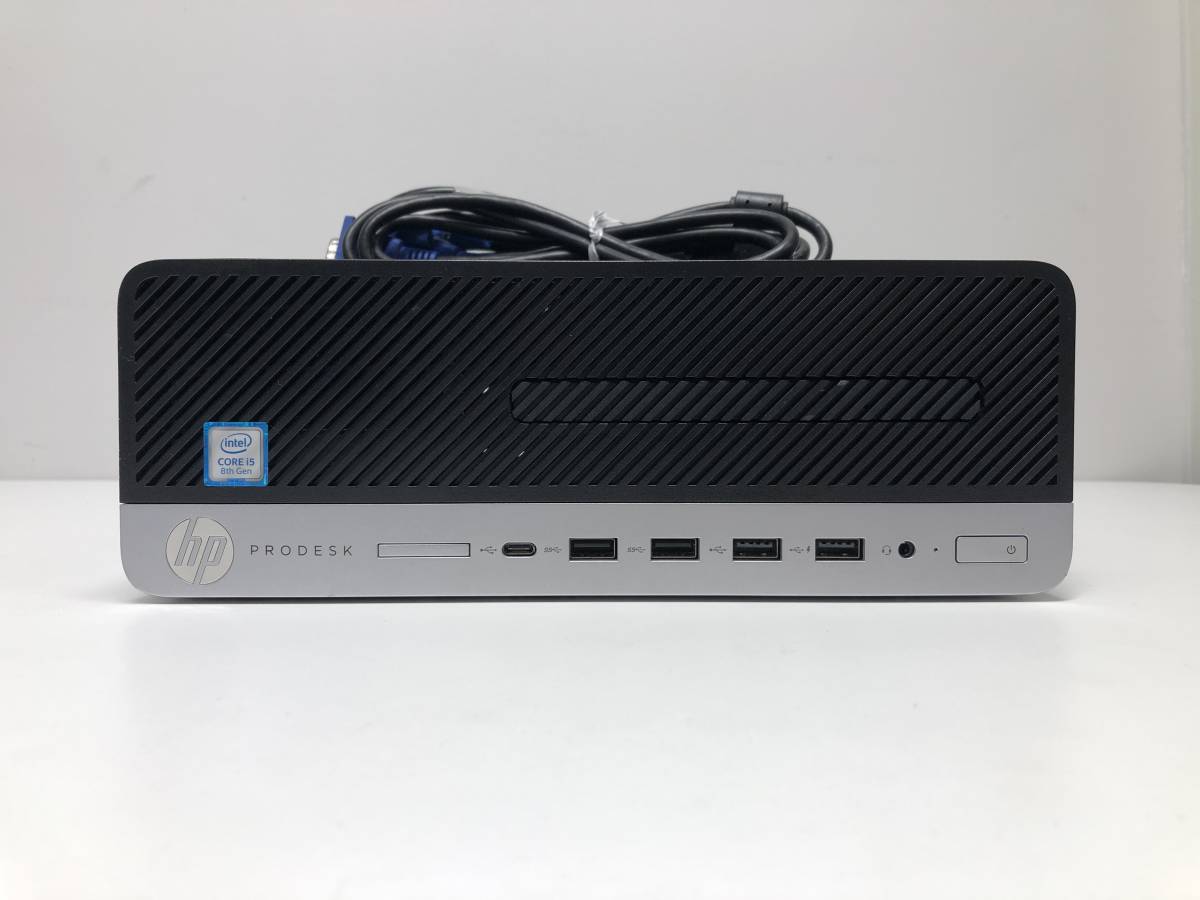 HP ProDesk 600 G4 SFF / Core i5-8500 3.00GHz / メモリ8GB / 500GB