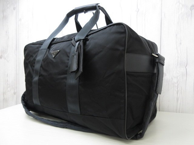 極美品 新品同様 PRADA プラダ ボストンバッグ ハンドバッグ バッグ