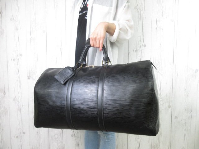 極美品 LOUIS VUITTON ルイヴィトン キーポル50 ボストンバッグ