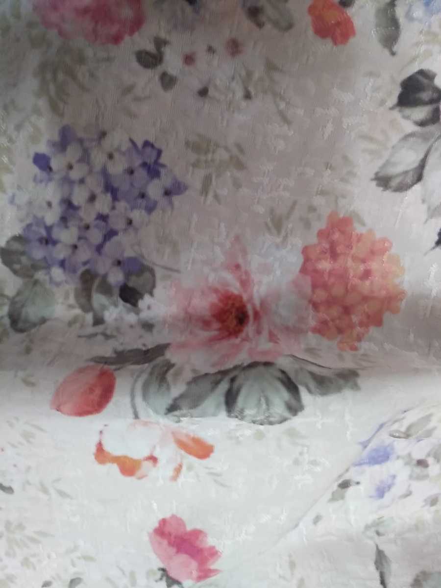 レストローズ　花柄ジャガードスカート　ピンク_画像5