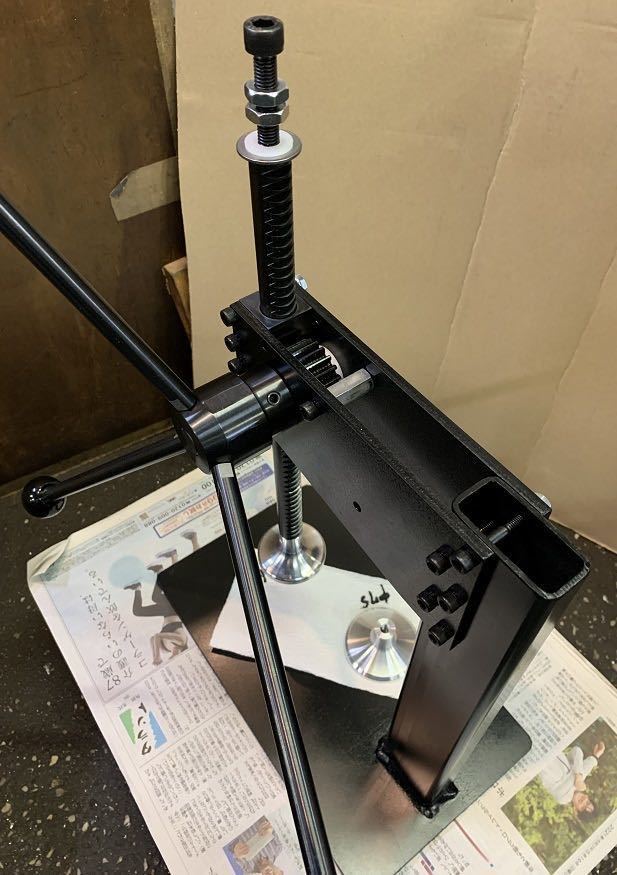 菌糸プレス機 オリジナル設計・製作品 菌糸プレス機 オリジナル設計・製作品