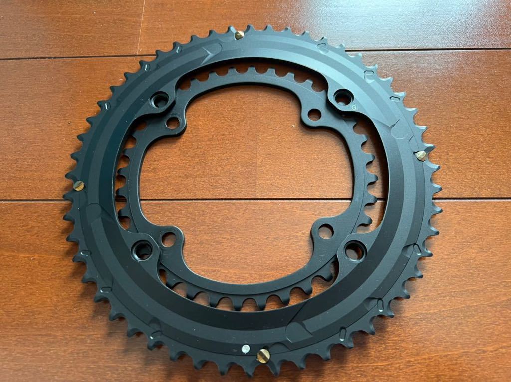 新品 カンパニョーロ レコード 12s チェーンリング 52-36 CAMPAGNOLO