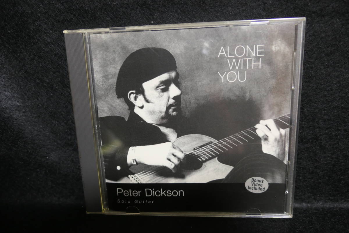 ★同梱発送不可★中古CD / PETER DICKSON / ALONE WITH YOU / ピーター・ディクソン_画像1