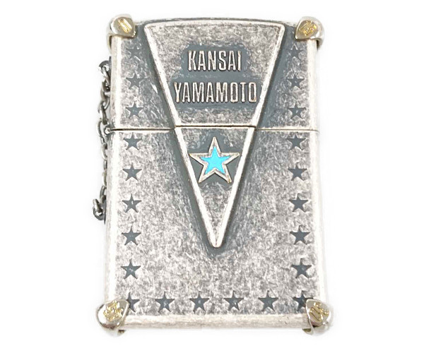山本寛斎 KANSAI YAMAMOTO ZIPPO ジッポーライター シルバー 正規品 K1