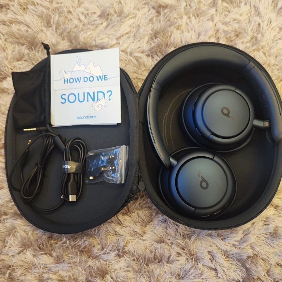 美品】Anker SoundCore Life Q35 ノイズキャンセリングヘッドホン Bluetooth