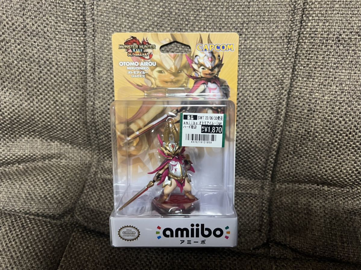 新品未開封 amiibo メル・ゼナ オトモアイルー オトモガルク 3点 新品未開封 amiibo メル・ゼナ オトモアイルー オトモガルク 3点