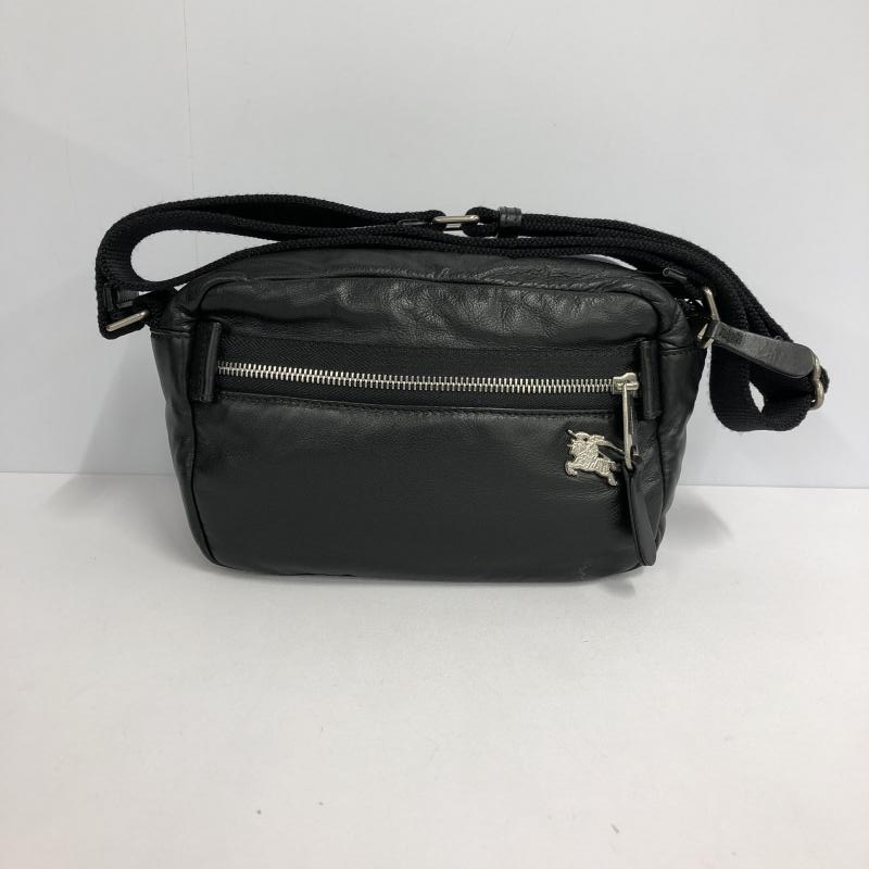 51%OFF!】 BURBERRY バーバリー ショルダーバッグ 黒 クロスボディ