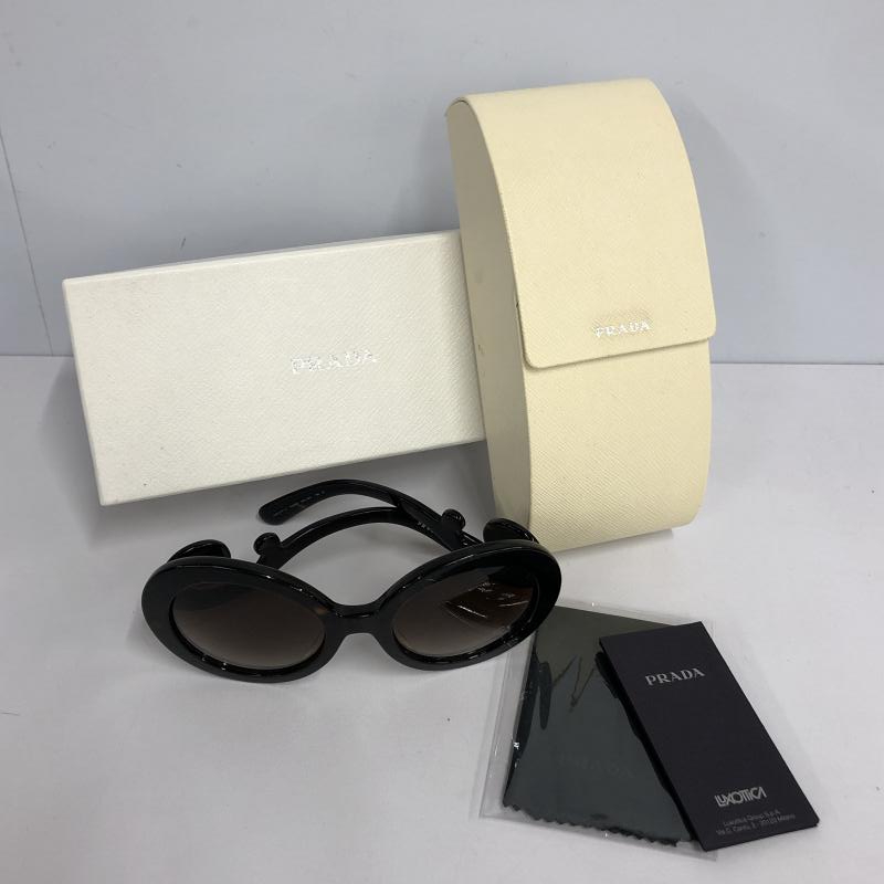 中古】PRADA プラダ サングラス ミニマルバロック ブラウン PR27NSA