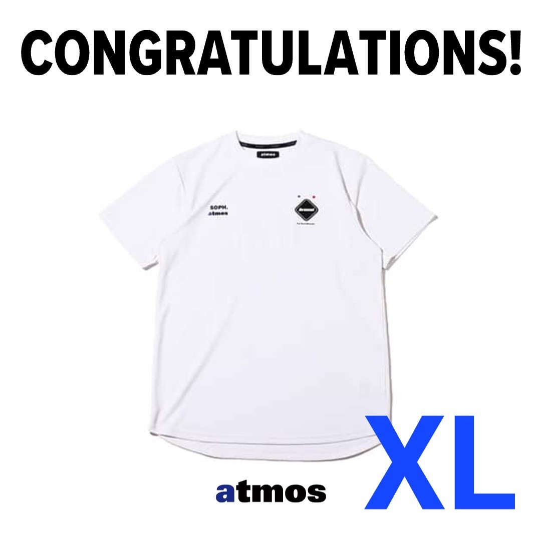 atmos×F.C.REAI ブリストル ホワイト XLサイズ NIKE メンズ