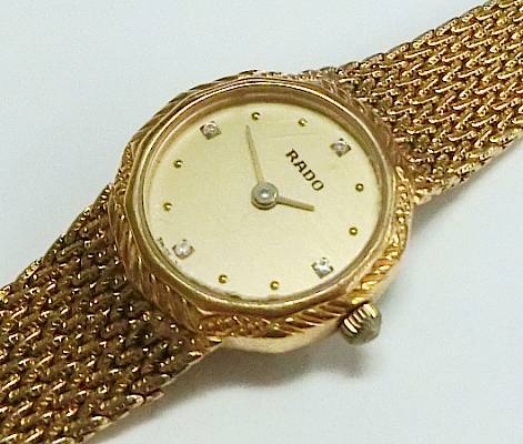 ヤフオク! - 【12-7】RADO ラドー レディース クォーツ 腕時計...