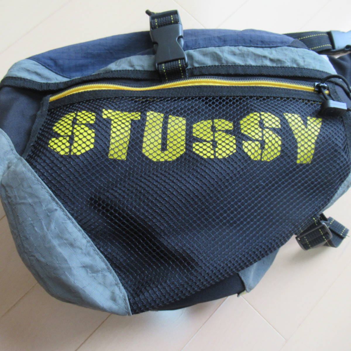 ★即決送込★激レア 90s OLD STUSSY オールドステューシー oldstussy バッグ ワンショルダー ボディバッグ 斜めがけ ブラック  y2k