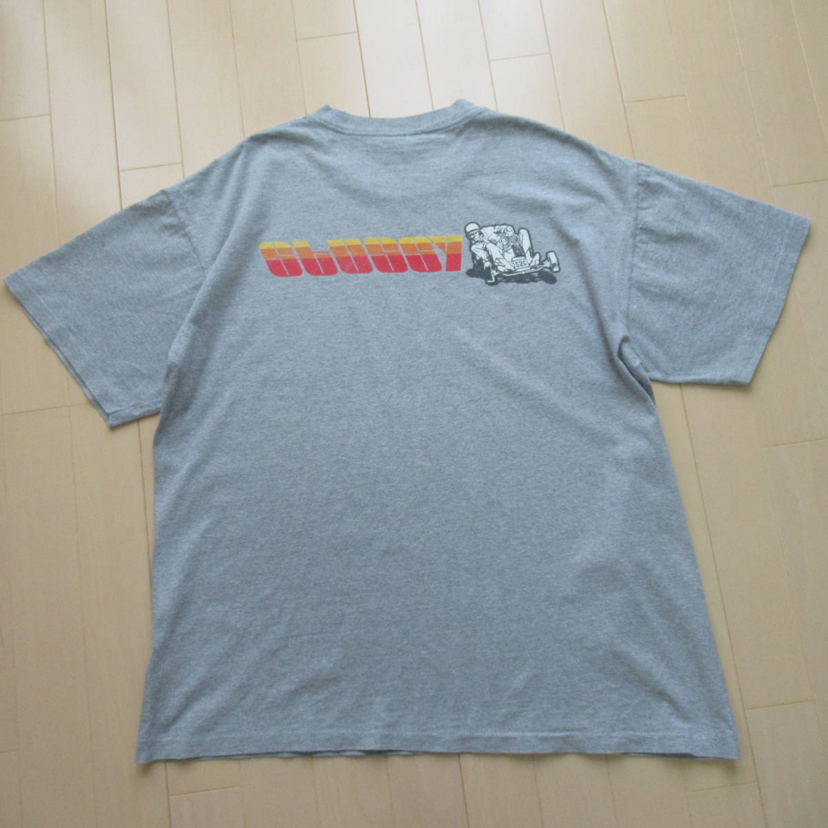 レビュー高評価の商品! 白タグ ラグランスリーブ OLDSTUSSY 90s XL