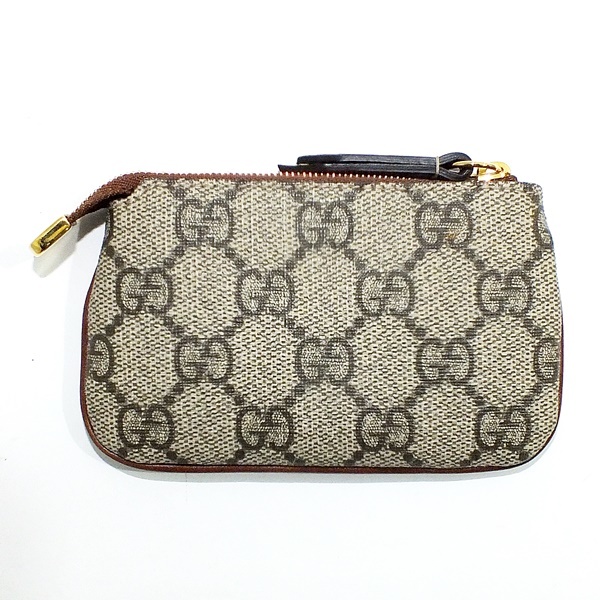 GUCCI グッチ 447964 GGスプリーム キャンバス キーケース コイン