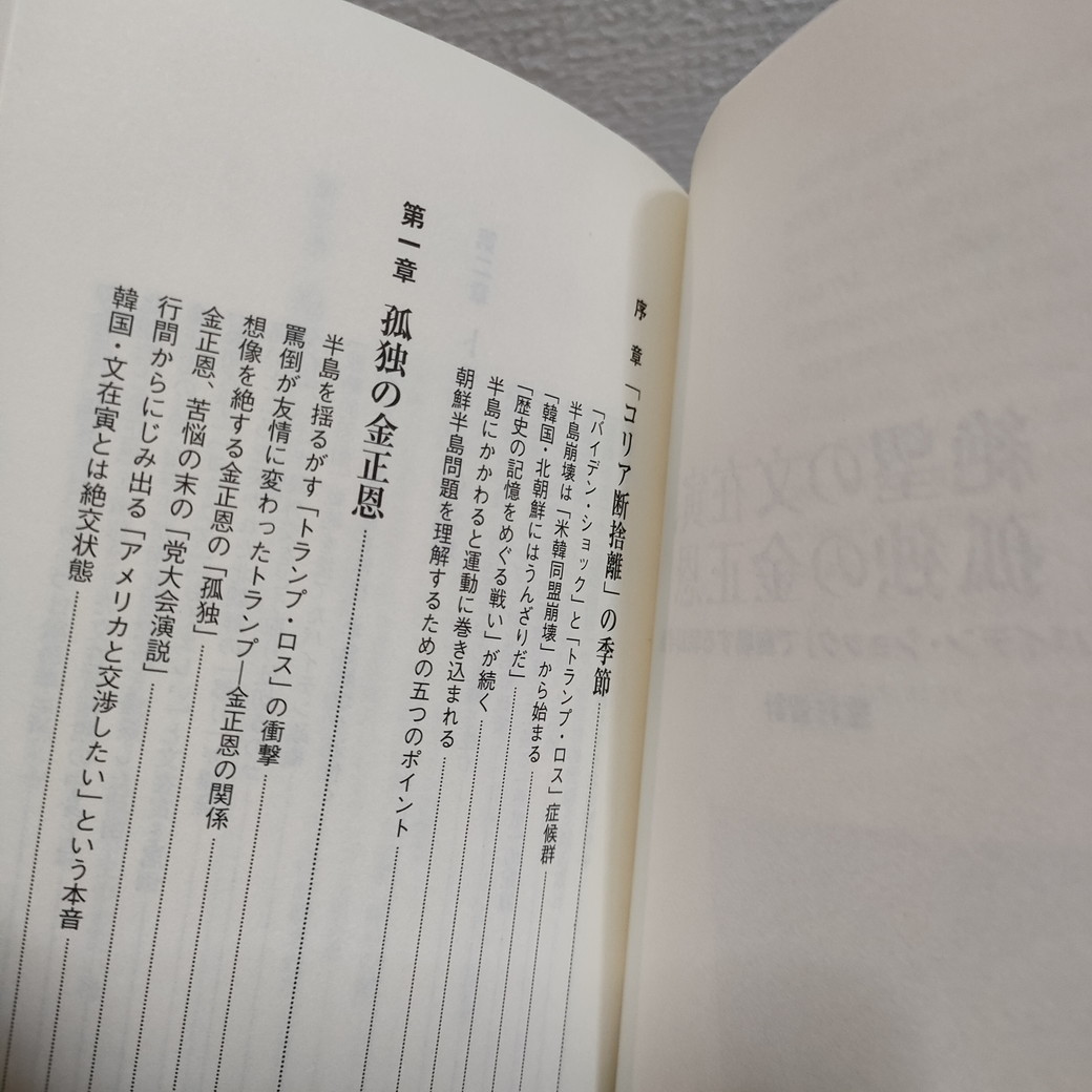 即決アリ！送料無料！ 『 絶望の文在寅、孤独の金正恩 「バイデン・ショック」で自壊する朝鮮半島 』★ 重村智計 / 南北朝鮮 中国 日本 等_画像3