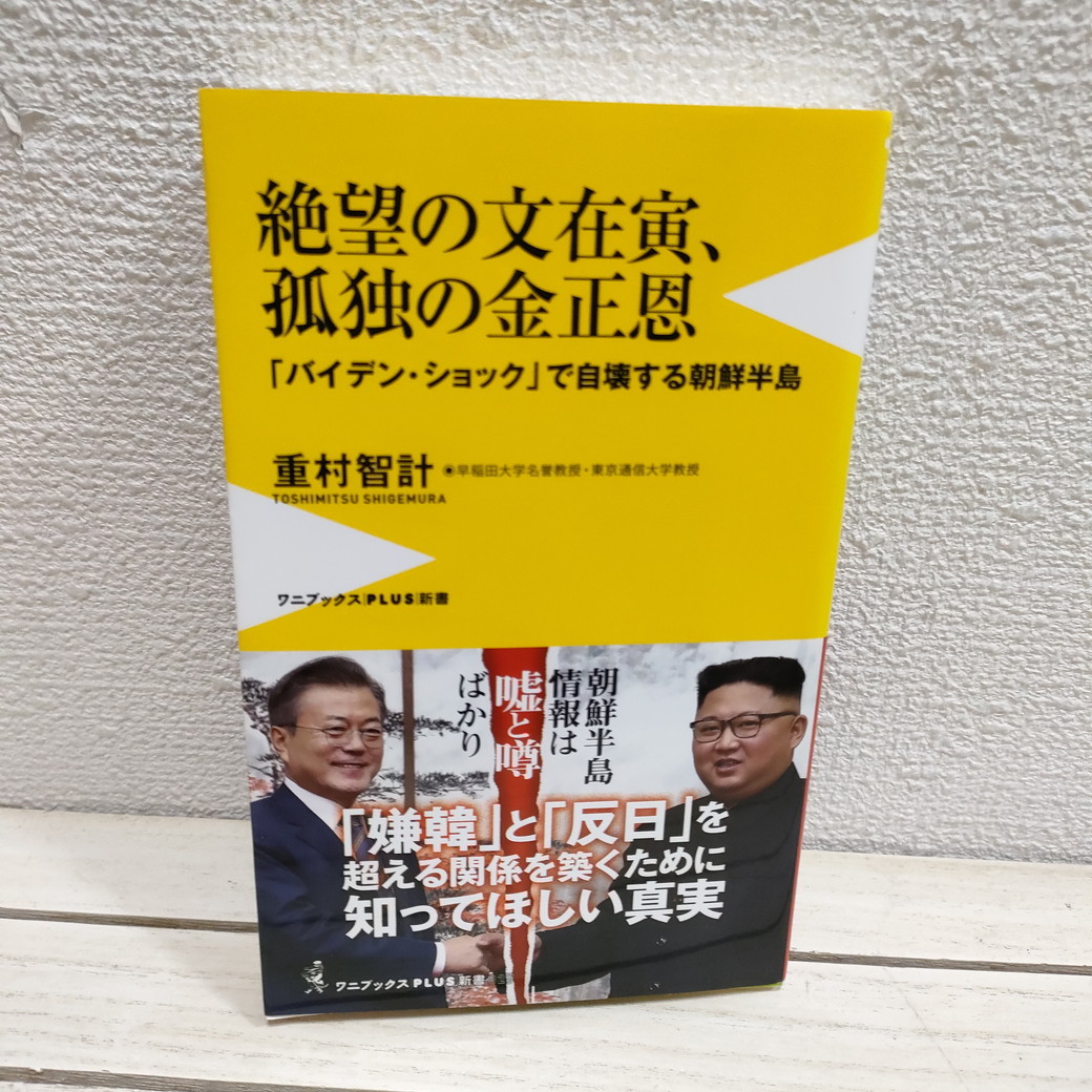 即決アリ！送料無料！ 『 絶望の文在寅、孤独の金正恩 「バイデン・ショック」で自壊する朝鮮半島 』★ 重村智計 / 南北朝鮮 中国 日本 等_画像1