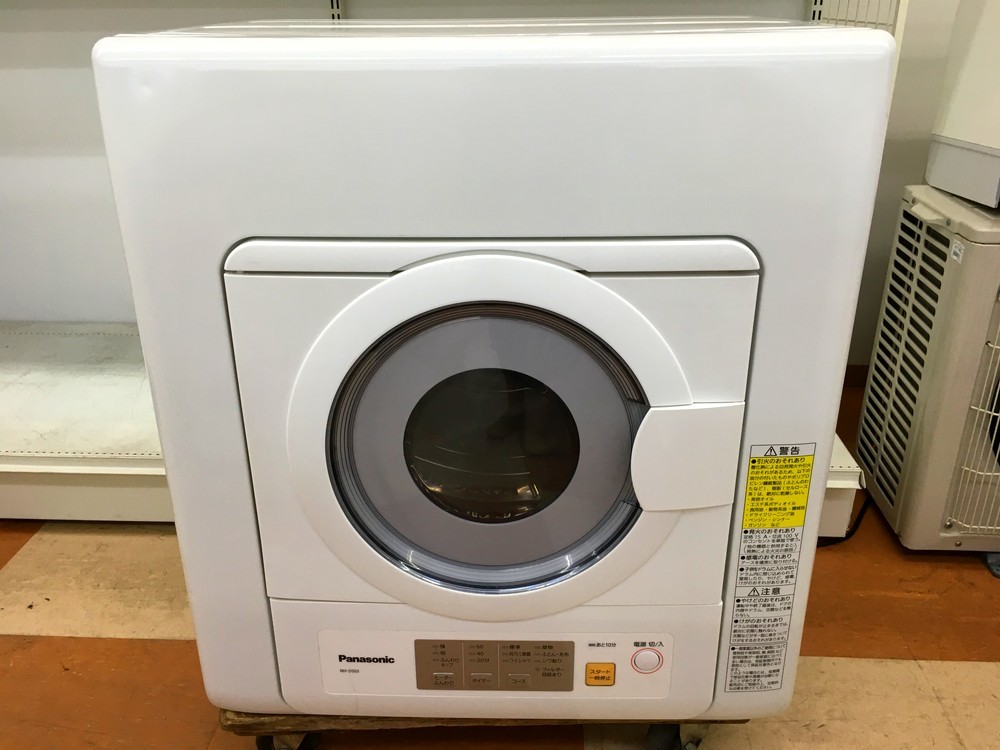 ○【らくらくB】品 Panasonic 電気 衣類乾燥機 NH-D503 5kg 左開き