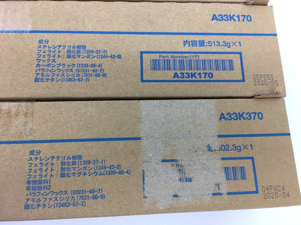 100】未開封品 KONICA MINOLTA コニカミノルタ TN321 Y/C/M/K イエロー