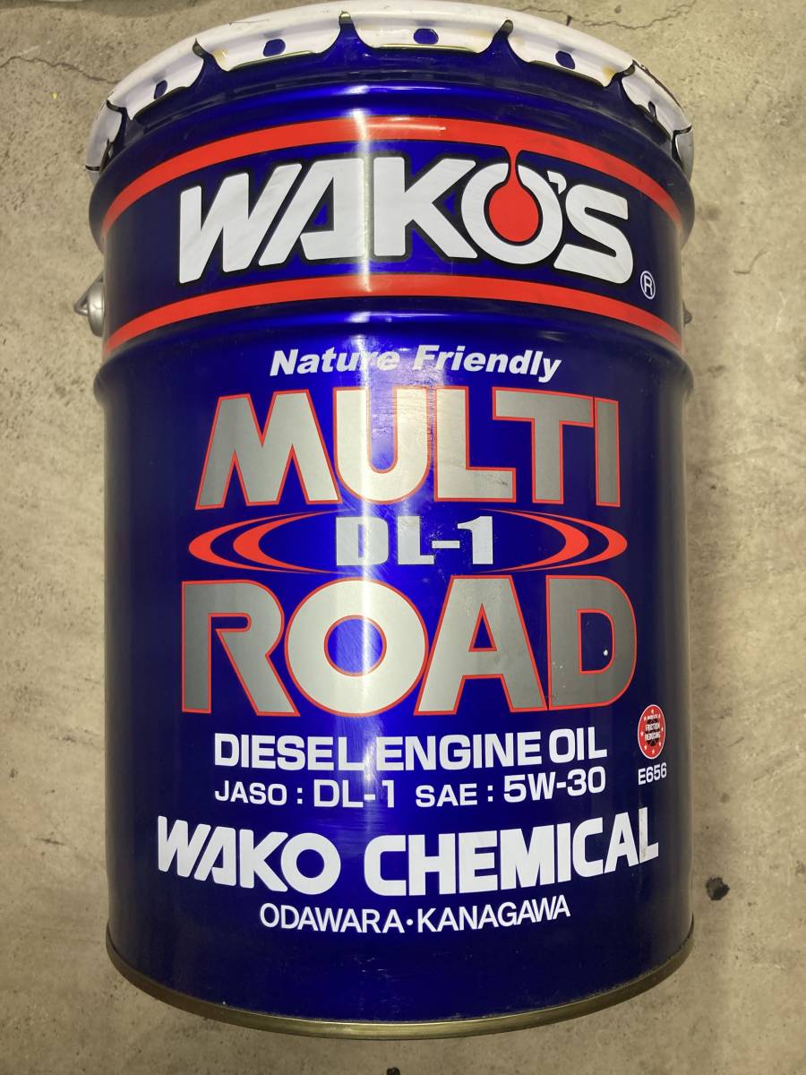 ワコーズ WAKO'S 空ペール缶 空き缶 20L フタ付き 使用済みオイル缶 1