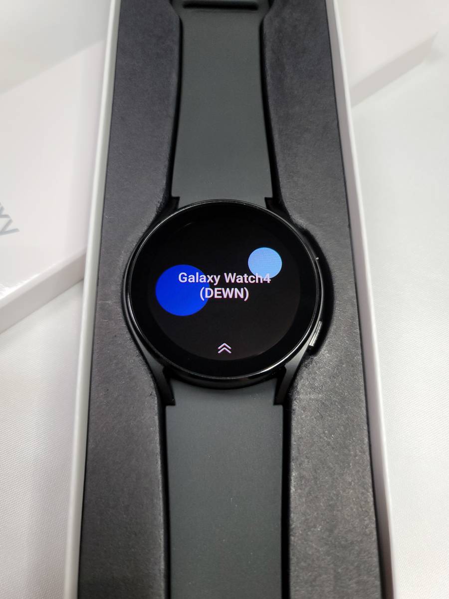 Galaxy Watch4 40mm/ブラック [by Galaxy純正 国内正規品] SM-R860NZKAXJP