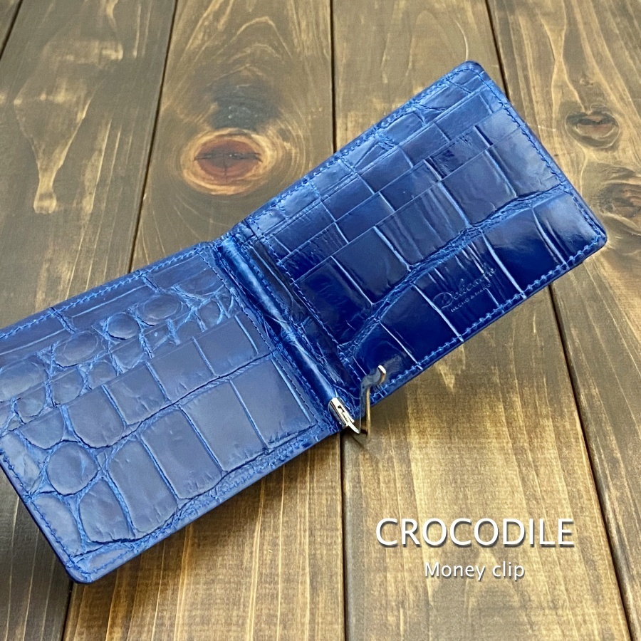 驚きの安さ 艶 【SALE】CROCODILE ポロサス 革 シャイニング 高級