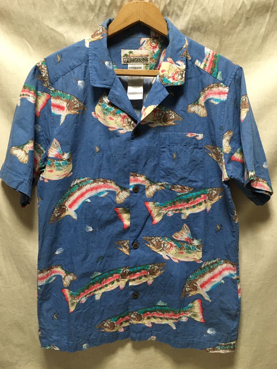 美品 patagonia pataloha サーモン トラウト S SP15 復刻モデル