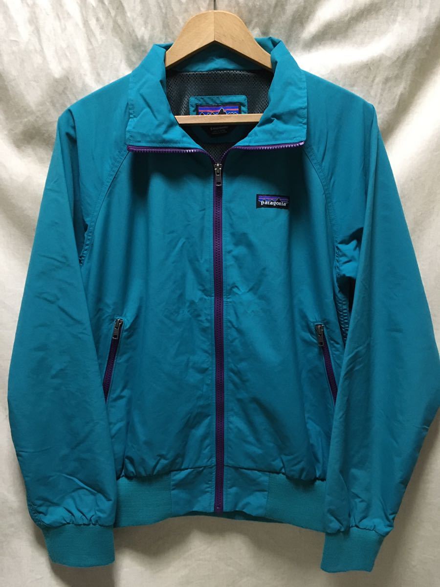 美品 patagonia バギーズ ジャケット S SP17 シェルド 廃番カラー ナイロン バギーズジャケット surf スウィングトップ ドリズラー コーチ