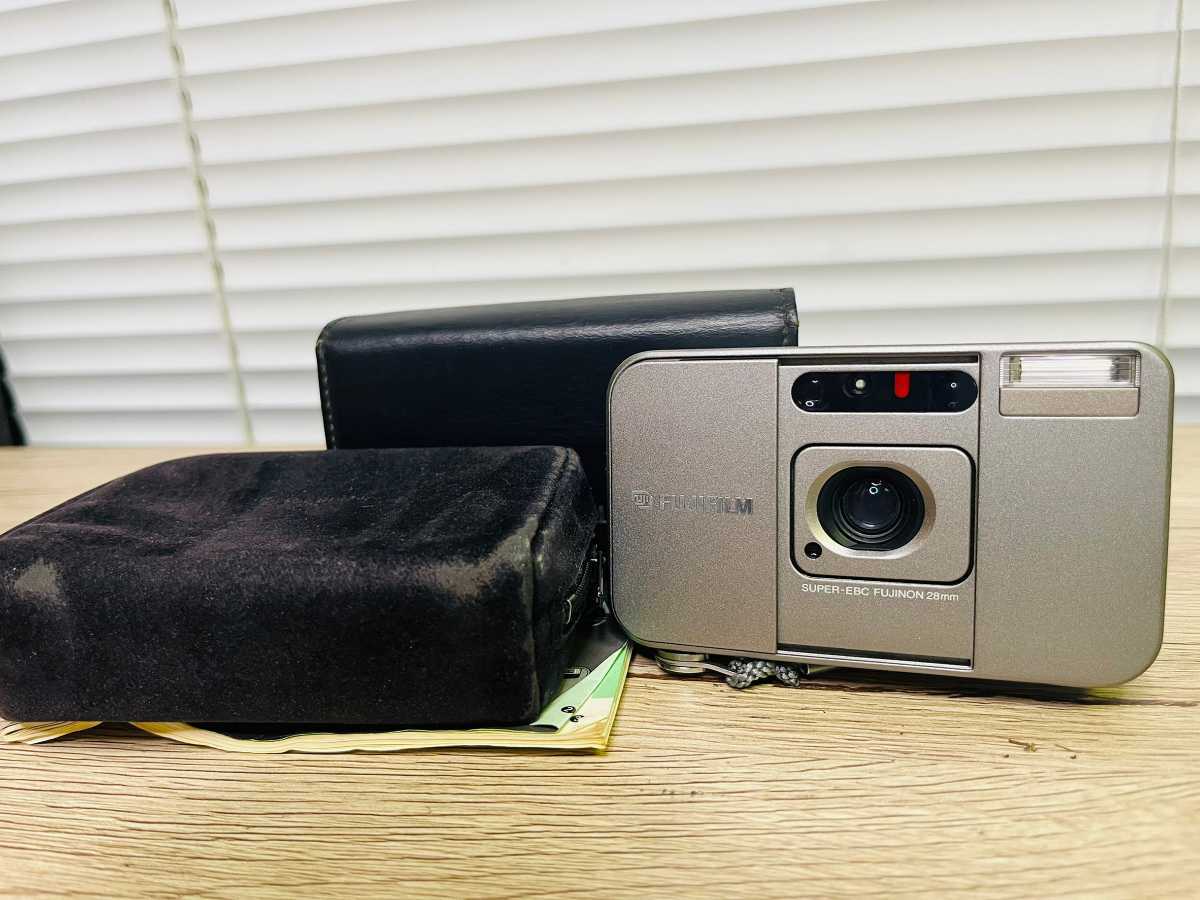 FUJIFILM フジフィルム CARDIA mini TIARA ティアラ フィルムカメラ