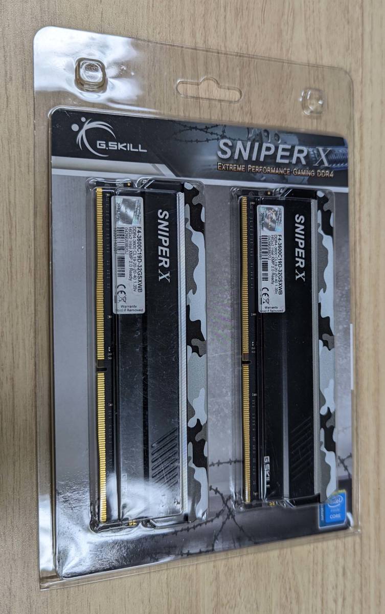 Sniper X F4-3600C19D-32GSXWB (DDR4-3600 16GB×2) ② 