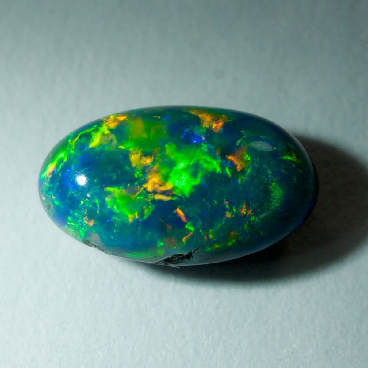  натуральный black opal Австралия производство разрозненный 0.50ct натуральный камень натуральный опал камни не в изделии (E15)