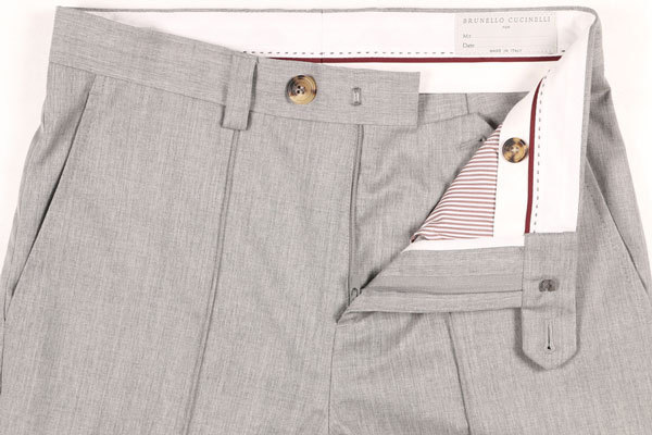 BRUNELLO CUCINELLI(ブルネロクチネリ) パンツ MN449E1660 グレー 50
