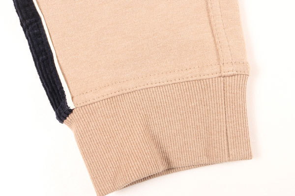 BRUNELLO CUCINELLI(ブルネロクチネリ) スウェットパンツ M0T153313G ベージュ x ネイビー L 27178_画像4