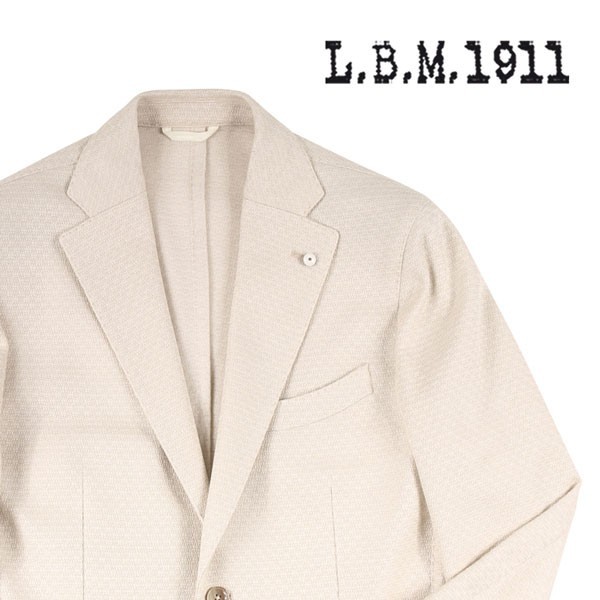 L.B.M.1911（エルビーエム） ジャケット 95880/3 アイボリー 48 【A21760】