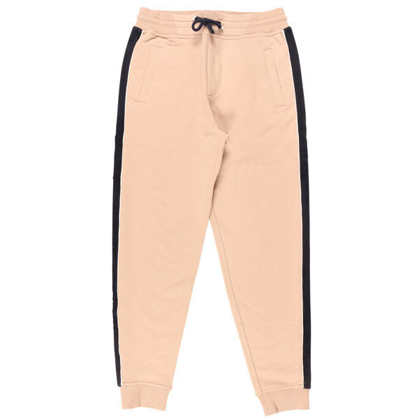 上品なスタイル BRUNELLO CUCINELLI(ブルネロクチネリ) スウェットパンツ M0T153313G ベージュ x ネイビー L 27178 男性用