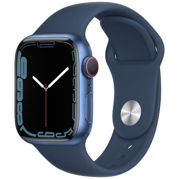 新品未開封】Apple Watch Series 7 41mm GPS+Cellularモデル ブルー