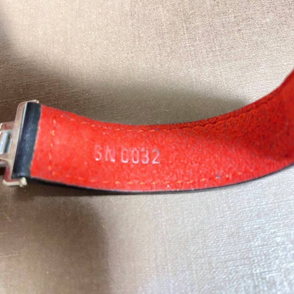 LOUIS VUITTON レザーブレスレット Louis Vuitton ルイヴィトン