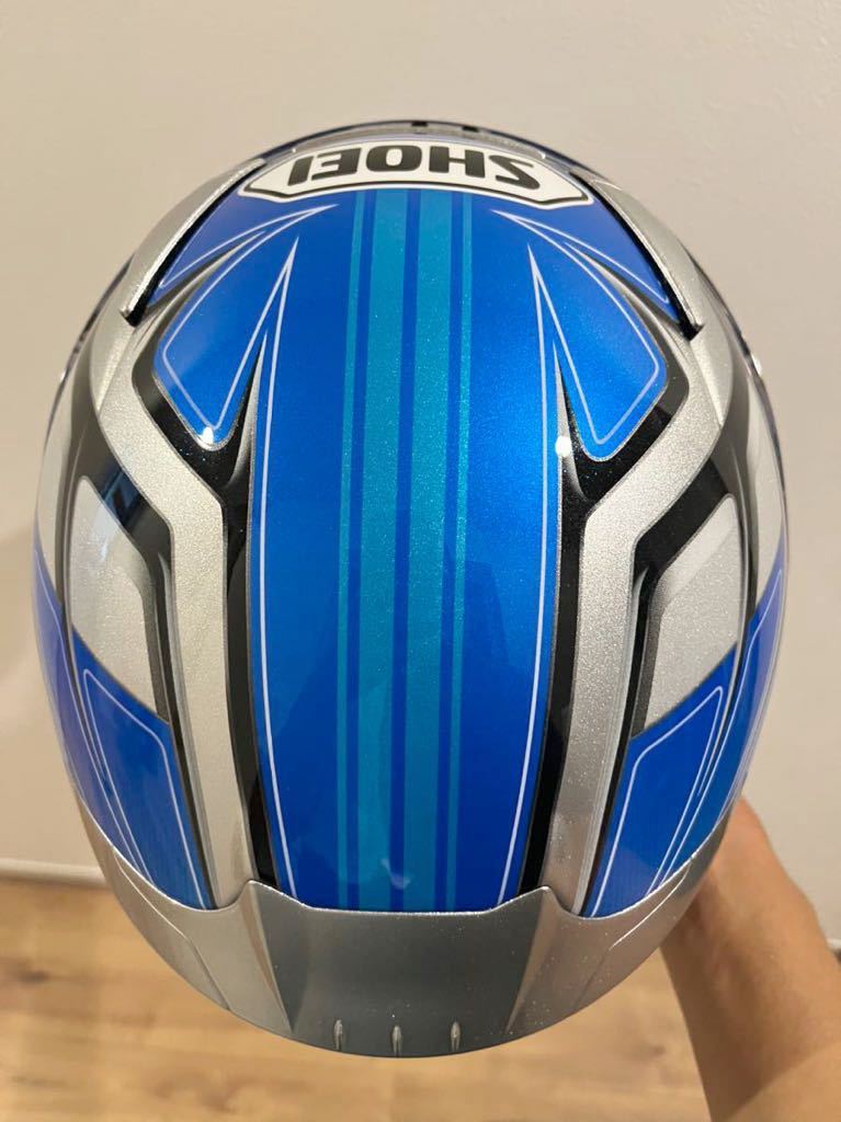 SHOEI ショウエイ Z-7 Z7 ランパス　TC-2 極上美品　Lサイズ　使用数回のみ　フルフェイス オートバイ　ツーリング　_画像7