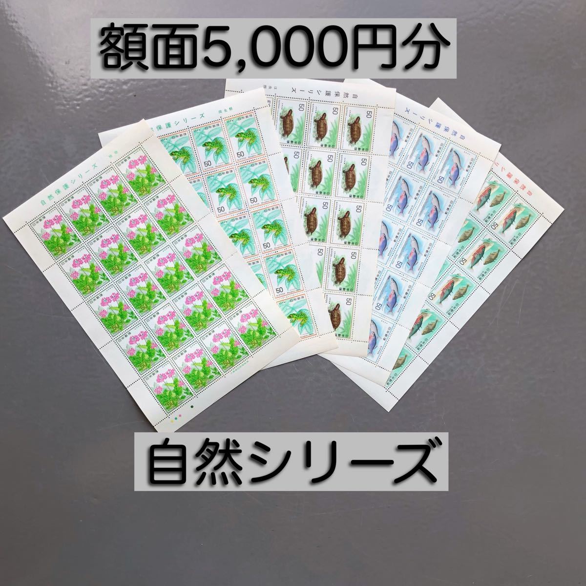 自然シリーズ　シート　額面5,000円分
