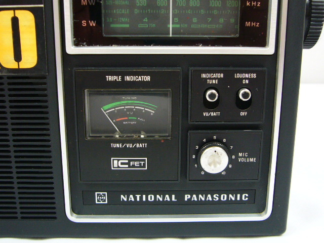 ★NATIONAL PANASONIC　World boy　GXO　ラジオ　RF-848★_画像3