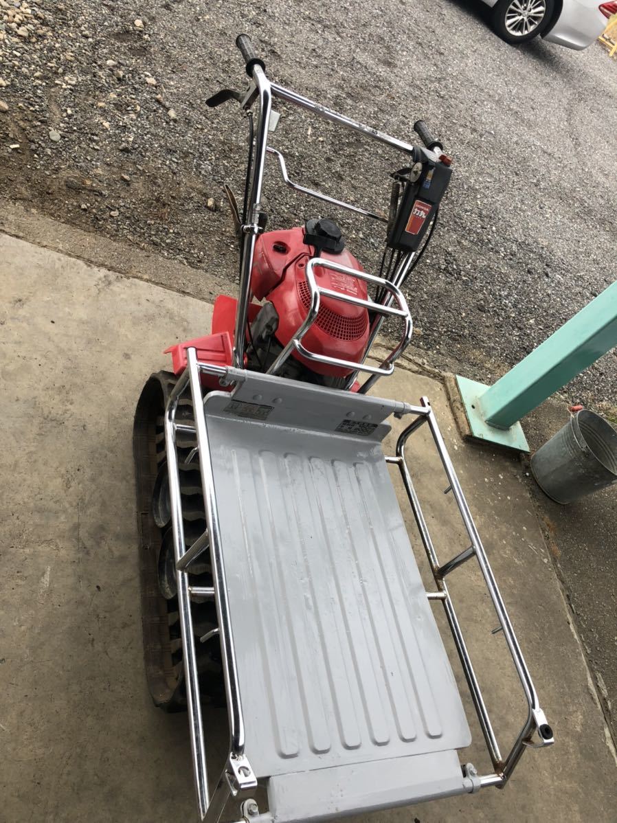HONDA 運搬車 力丸 HP250 ホンダ 手動式ダンプ クローラー運搬車 ガソリンエンジン 中古