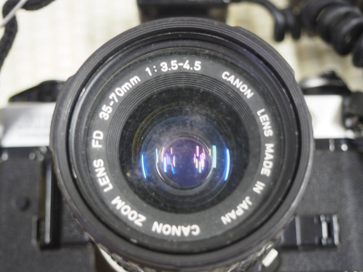 限定品 キャノン AE-1プログラム フラッシュ 望遠レンズセット が登場 CANON セット &望遠レンズ フィルムカメラ AE-1 フィルムカメラ