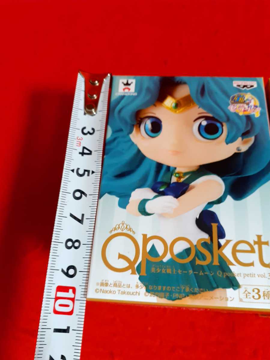  Прекрасная воительница Сейлор Мун Qposket Q posket petit vol.3 Sailor Moon sailor ulans sailor Neptune все 3 вида комплект фигурка 