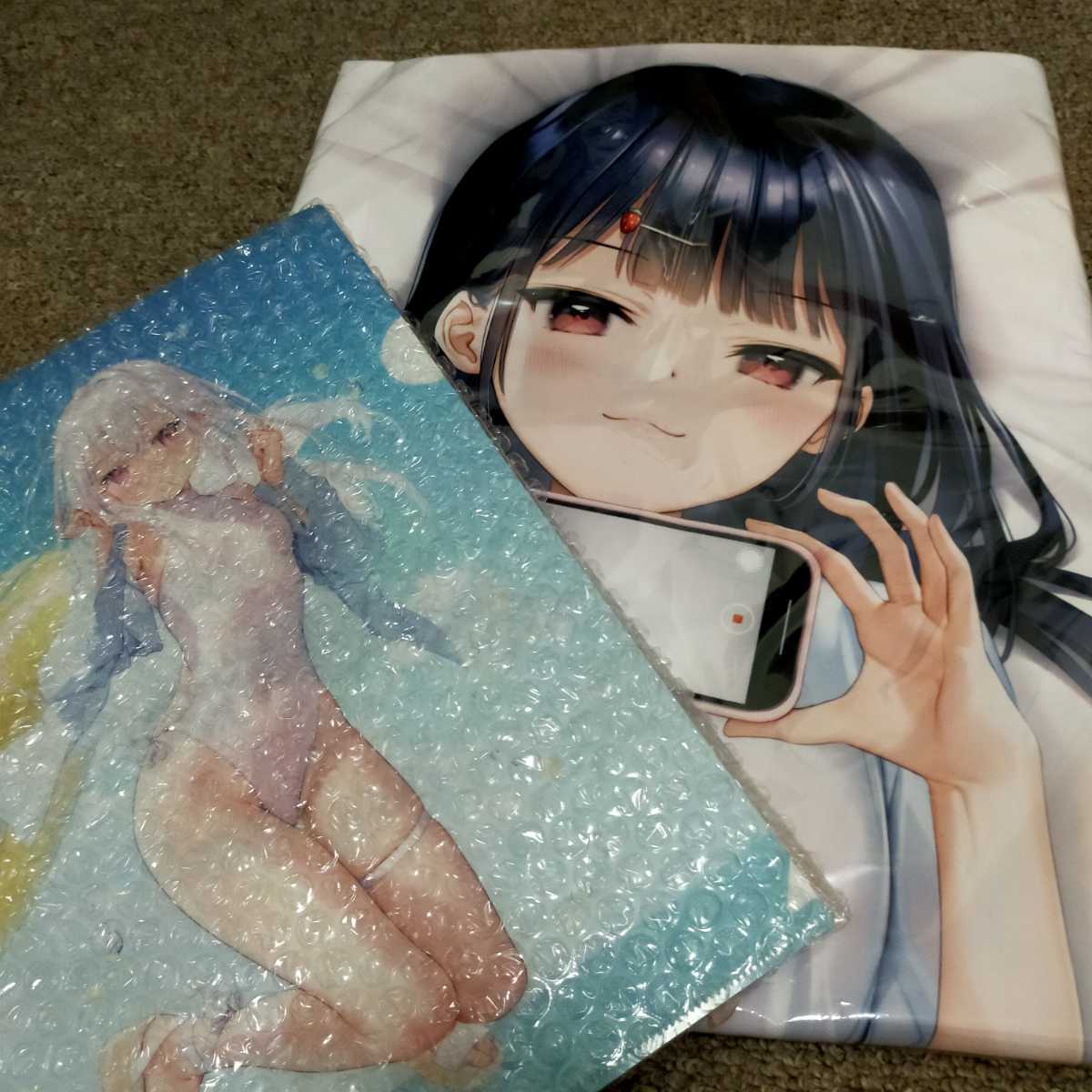 新品未開封】いちごちゃん 抱き枕カバー mignon MIGNON WORKS(特典