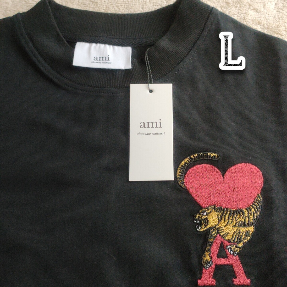 Lサイズ】amiparis 22寅年 限定Tシャツ Mサイズ アミ Lサイズ】amiparis 22寅年 限定Tシャツ Mサイズ アミ
