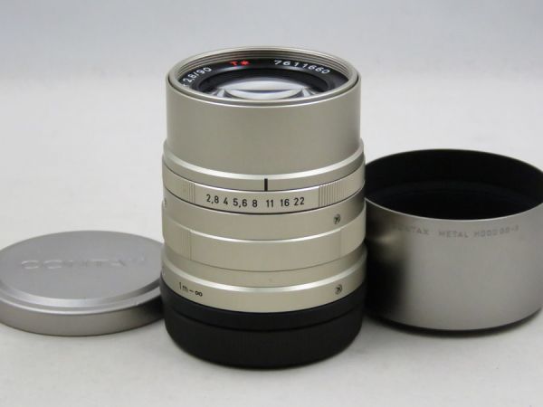 カーキ×インディゴ ☆新品級☆CONTAX Carl Zeiss Sonnar 90m.F2.8