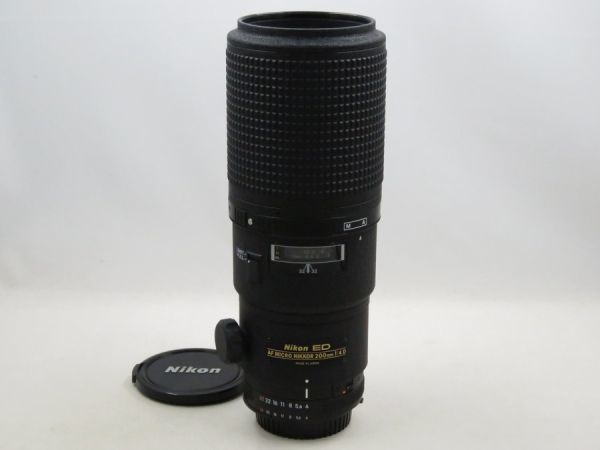 [19282T6]★極上美品★NIKON AF MICRO NIKKOR 200mm F4 D IF-ED 三脚座付き