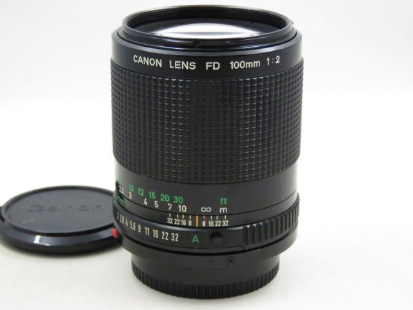 [19504V1]★超極上美品★CANON NEW FD 100mm F2_超極上美品です！!