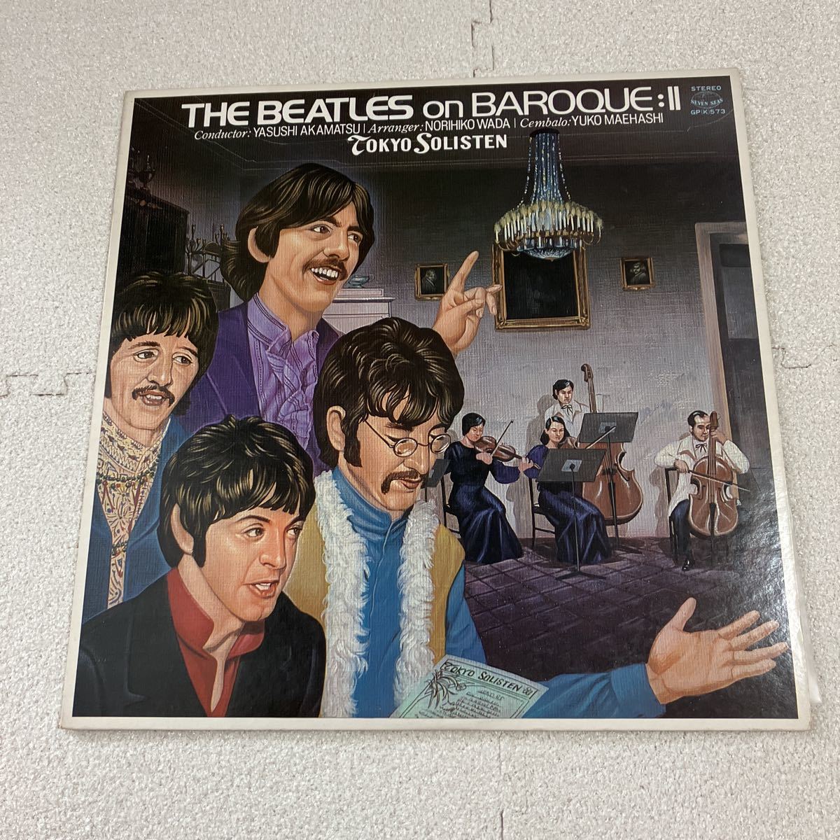 送料込み LP THE BEATLES on BAROQUE:Ⅱ TOKYO SOLISTEN ザ・ビートルズ・オン・バロック第2集_画像1