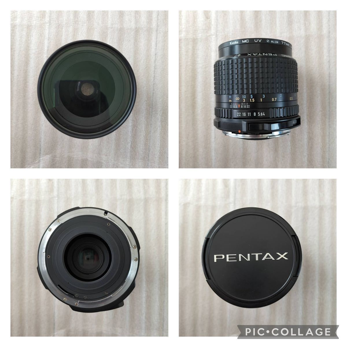 PENTAX 6×7 一眼レフ中判カメラ ASAHI OPT 本体レンズ2本セット_画像9
