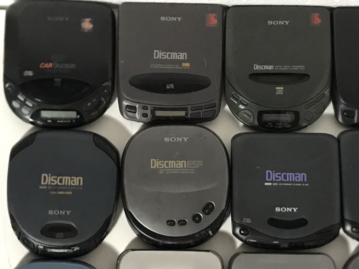 SONY Discman CD WALKMAN 19台 まとめて ソニー ポータブルCD SONY Discman CD WALKMAN 19台 まとめて ソニー ポータブルCD
